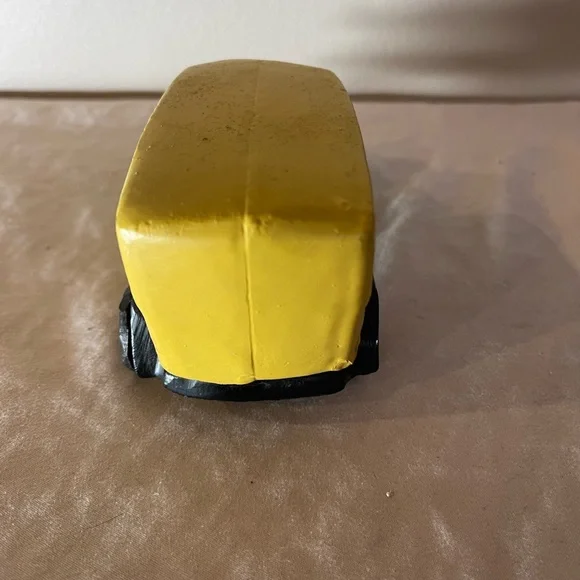 Coca Cola Cast Iron Delivery Truck Vintage Coke Company Soda Pop Yellow Rare - Picture 4 of 8